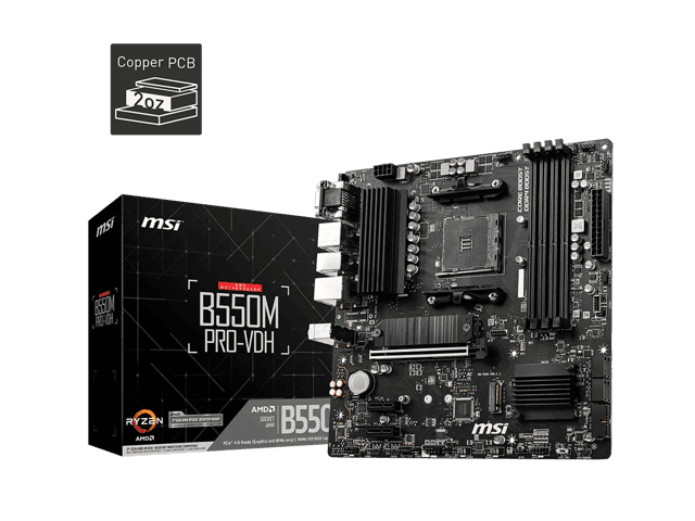 MSI B550M PRO-VDH