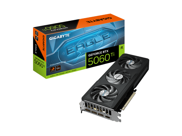 GIGABYTE Eagle GeForce RTX 5060 Ti GV-N506TEAGLEMAX OC-8GD