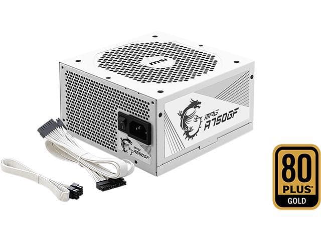 MSI - MPG A750GF WHITE, Gaming , Japanese Electrolytic capacitor