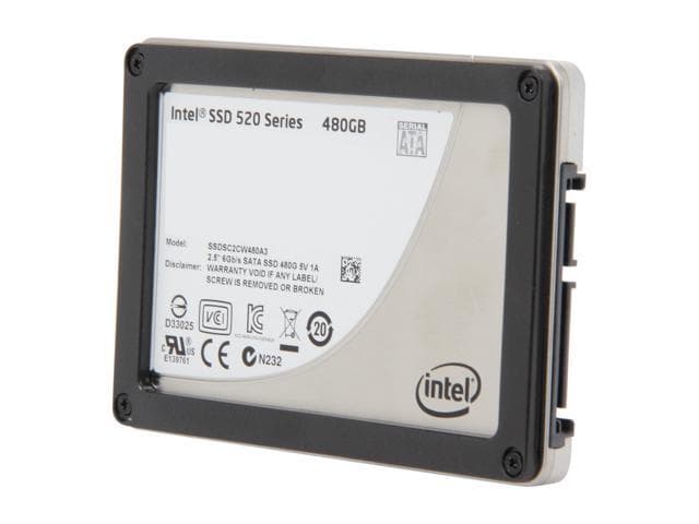 Intel 520 Series Cherryville 2.5' 480GB