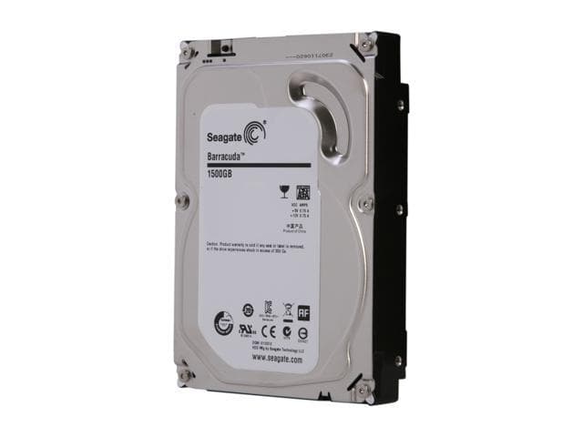 Seagate BarraCuda ST1500DM003 1.5TB 7200 RPM 64MB Cache 7200 RPM 64 MB