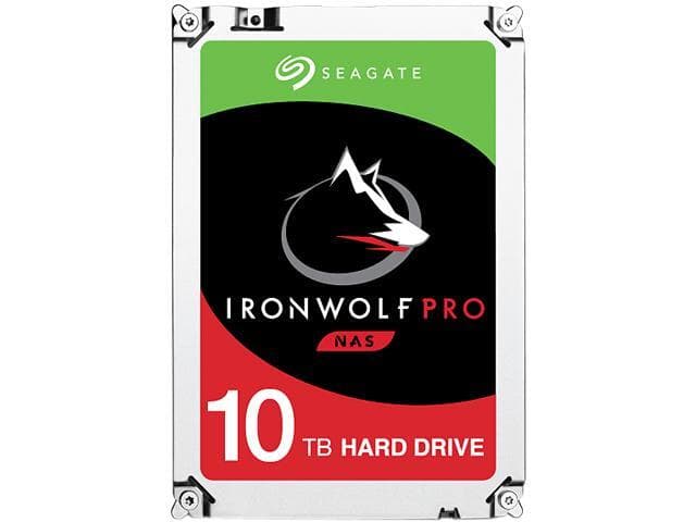 Seagate IronWolf Pro 10TB 7200 RPM 256 MB