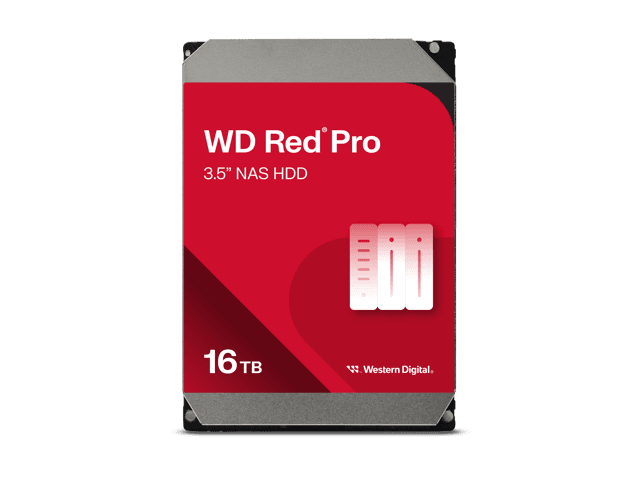 WD Red Pro 16TB 7200 RPM 512 MB