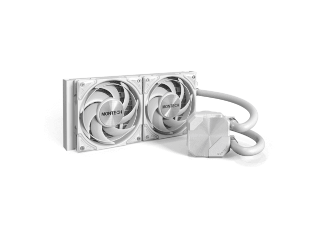 MONTECH HyperFlow Silent 240 White - Ultra-Quiet