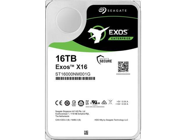 Fantom Drives Exos X16 ST16000NM001G 3.5' 16TB