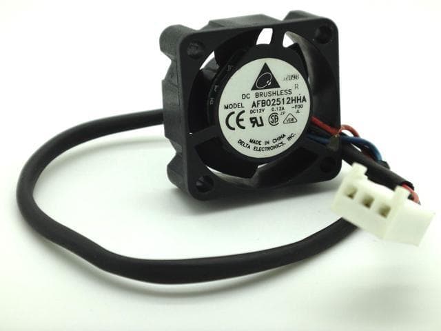 Original AFB02512HHA 25mm 2510 Server Square Fan DC 12V 0.12A 25x25x10mm 3-Pin mini coolin