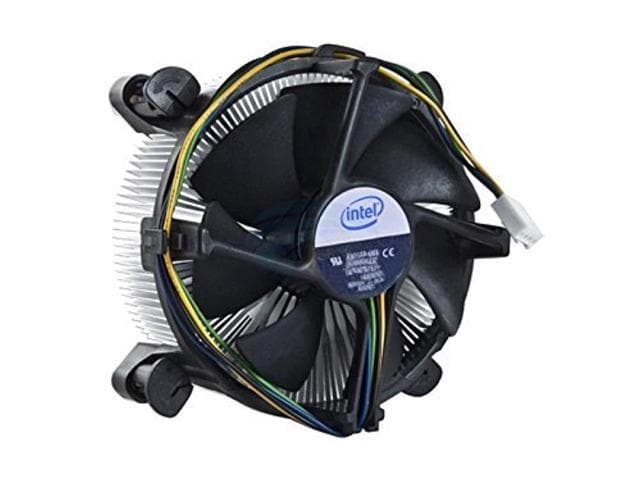original intel lga 1366 cpu copper core 4pin fan