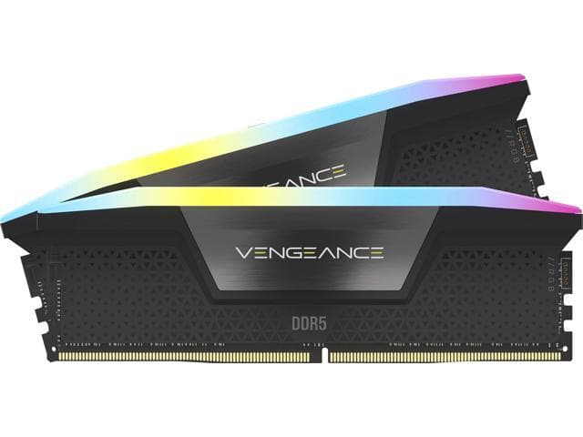 CORSAIR VENGEANCE RGB C40 Black (CMH64GX5M2Y6400C32)
