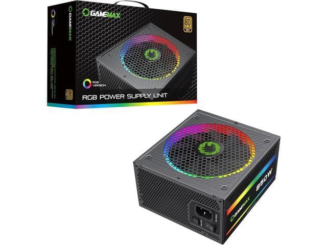 850W Certified with Addressable RGB Light - Vairous Color Mode, RGB-850W