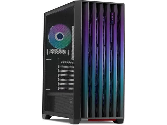 YEYIAN Phoenix ATX Mid Tower Gaming PC Case, with Iron Mesh Panel,170