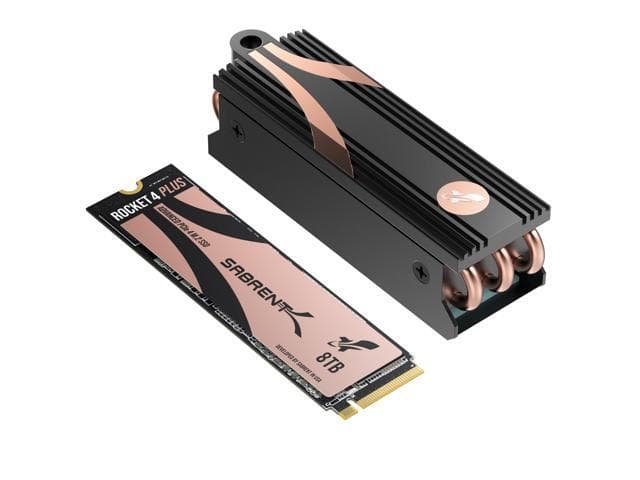 SABRENT Rocket 4 PLUS SSD with Heatsink 8TB