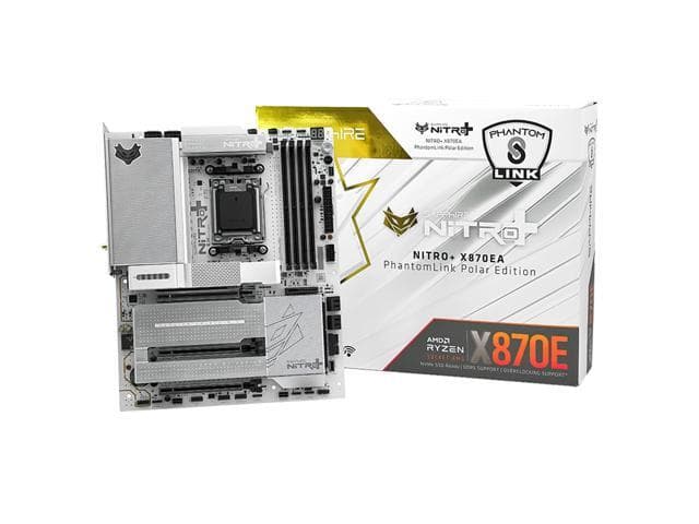 Sapphire Tech NITRO+X870EA PhantomLink Polar Edition