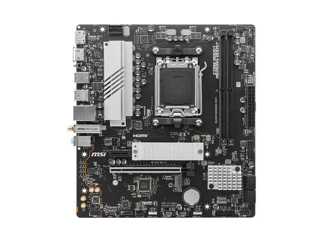 MSI B650M BOMBER WIFI Motherboards, supports 7900X3D/7800X3D/7600X3D (AMD B650/AM5 interfa