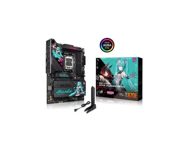 ASUS ROG STRIX X870E-H GAMING WIFI7 S RO JI x HATSUNE MIKU Edition