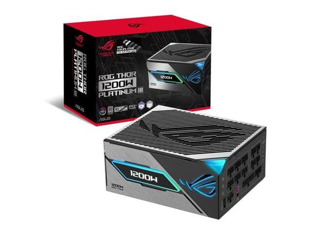 ASUS ROG Thor 1200W Platinum III ROG Equalizer Edition (2026) ( Certified, , GaN MOSFET, G