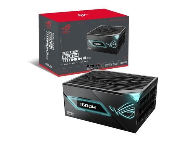 ASUS ROG Thor 1600W Titanium III EVO ROG Equalizer Edition (2026) ( Certified, , GaN MOSFE