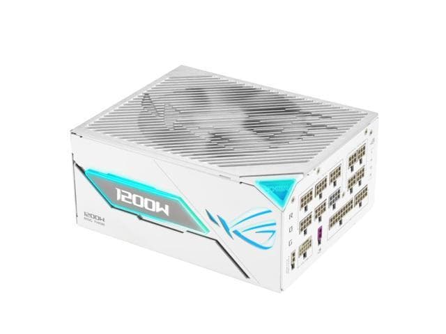ASUS ROG Thor 1200W Platinum III WHITE EDITION ( Certified, , GaN MOSFET, GPU-First Intell
