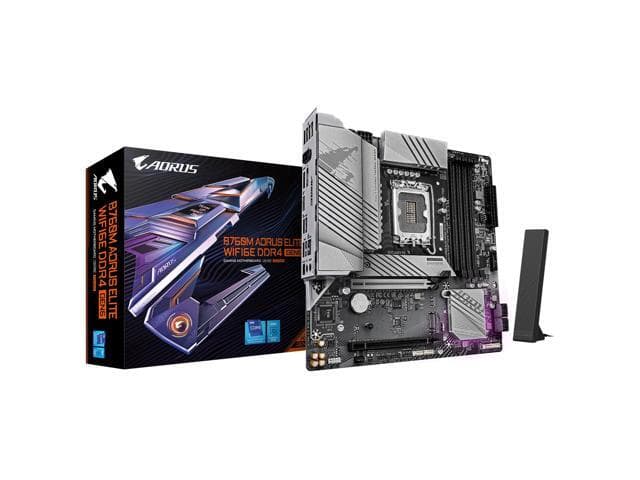 GIGABYTE B760M AORUS ELITE WIFI6E DDR4 GEN5