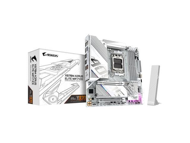 GIGABYTE X870M AORUS ELITE WIFI7 ICE