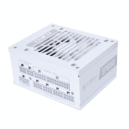 Lian Li SP850 V2 Gold 850 Watt SFX Form Factor | Native 12V-2x6 Cable - Low Noise - Effici