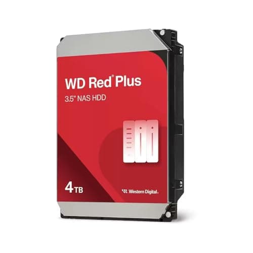 Western Digital WD Red Plus 4TB 5400 RPM 128 MB
