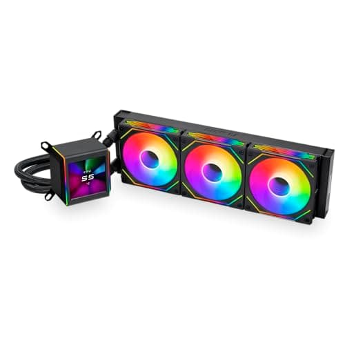 Lian Li GA II LCD 360 AIO - Asetek 8th Gen - 2.88” IPS LCD Screen