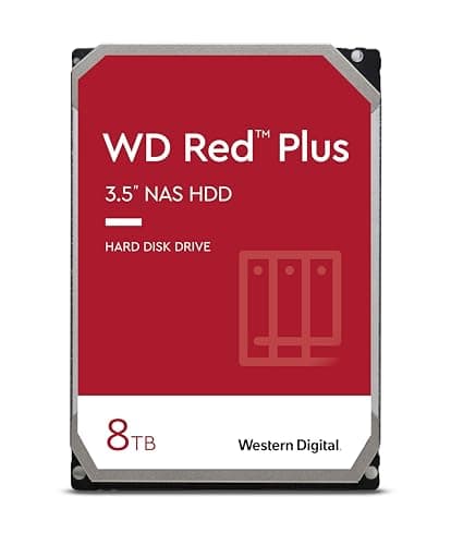 Western Digital WD Red Plus 8TB 5400 RPM 256 MB