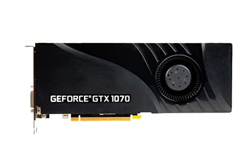 PNY GeForce GTX 1070 8GB Graphic Card (VCGGTX10708PB) (Renewed)