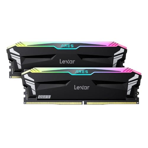 Lexar ARES RGB 1.4V & AMD Compatible, Black (LD5U16G72C34LA-RGD)