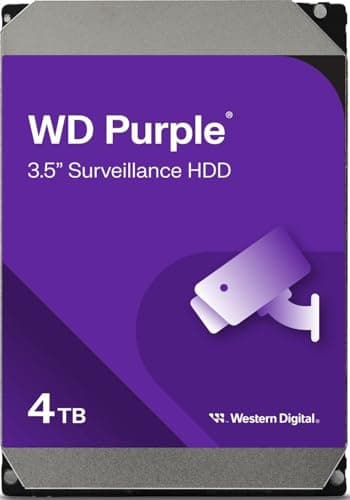 Western Digital WD Purple Surveillance 4TB 5400 RPM 64 MB