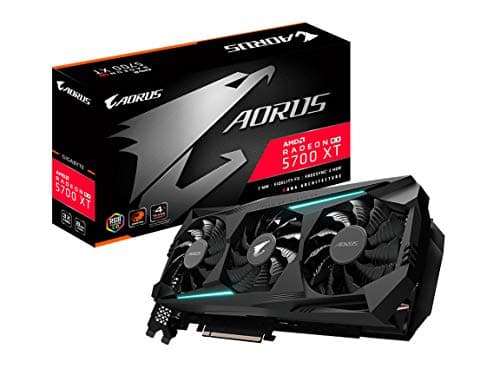 GIGABYTE AORUS Radeon RX 5700 XT 8G (rev. 2.0) Graphics Card, PCIe 4.0, 8GB 256-Bit GDDR6,