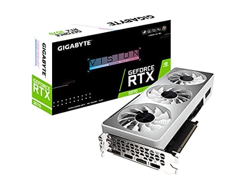 GIGABYTE GeForce RTX 3070 Vision OC (REV2.0) 3X WINDFORCE Fans LHR 256-bit