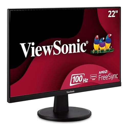 ViewSonic VA2247-MH , Refresh Rate with for Smooth Workflows, Ultra-Thin Bezels, , and Inp