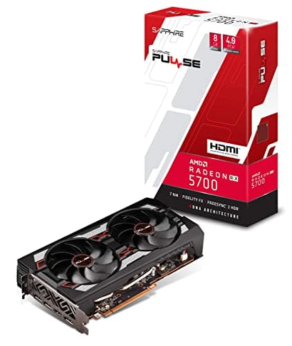 Sapphire Technology 11294-01-20G Radeon Pulse RX 5700 8GB GDDR6 HDMI/ Triple DP OC