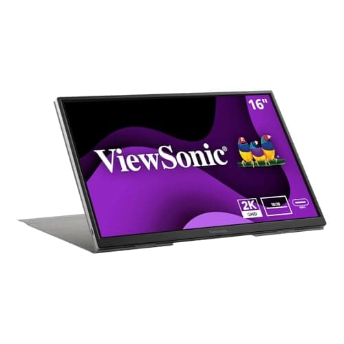 ViewSonic VG1656-2K WQXGA 1600p with 2 Way Powered 65W , and Built-in Stand with Smart Cov