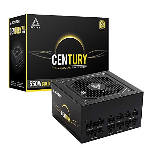 Montech Century 550 Watt Certified , Compact ATX Size, FDB Premium Fan, Full Japanese Capa