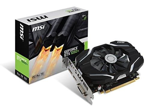 MSI Computer Video Card (GTX 1050 TI 4G OC) (Renewed)