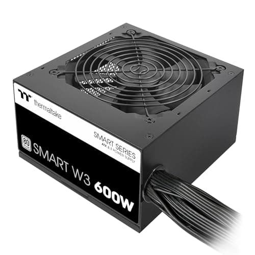 Smart W3 Series Certified ; ATX v3.1 Spec; 120mm FDB Fan; 5 Year Warranty; PS-SPW-0600NNFA