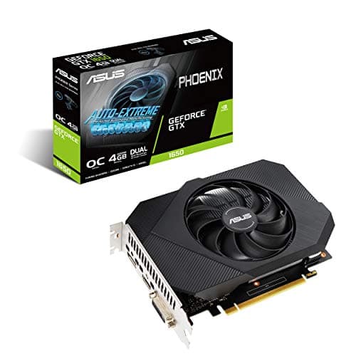 ASUS Phoenix GeForce GTX 1650 OC Edition 4GB PH-GTX1650-O4GD6-P