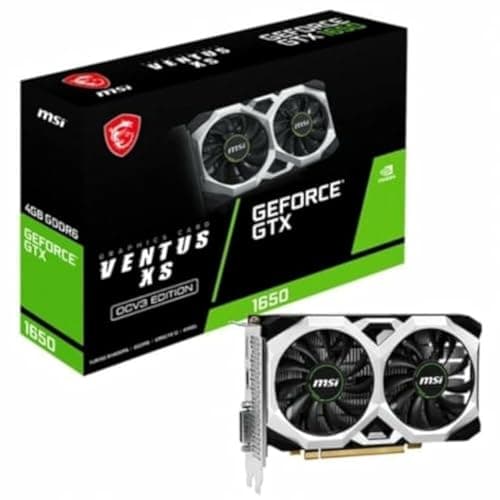MSI VENTUS GeForce GTX 1650 D6 XS OCV3 NVIDIA 4 GB GDDR6