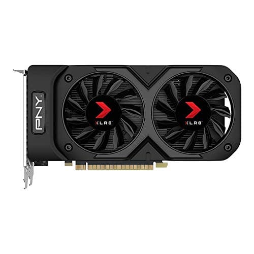 PNY GeForce GTX 1050 Ti 4GB XLR8 Gaming Overclocked Edition (Renewed)
