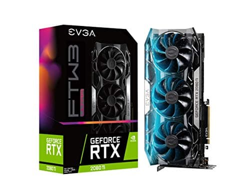 EVGA GeForce RTX 2080 Ti Ftw3 Ultra, Overclocked, 2.75 Slot Extreme Cool Triple + iCX2, 65
