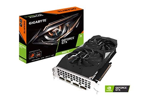 GIGABYTE GeForce GTX 1660 Ti Windforce OC 6G 192-bit GDDR6 DisplayPort 1.4 HDMI 2.0B