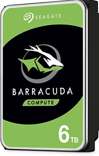 Seagate Barracuda 6TB 5400 RPM 256 MB
