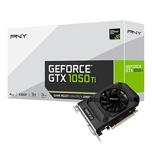 PNY NVIDIA GeForce GTX 1050 Ti 4GB Graphics Card (VCGGTX1050T4PB) (Renewed)