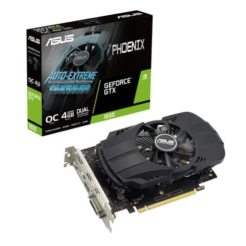 ASUS Phoenix NVIDIA GeForce GTX 1650 OC Edition Gaming Graphics Card (PCIe 3.0