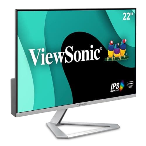 ViewSonic VX2276-SMHD , Display with Ultra-Thin Bezels and Technology for Home and Office