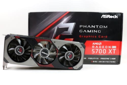 ASROCK Radeon RX 5700 XT Phantom Gaming Elite Graphics cardsRX5700XT PG E (Renewed)