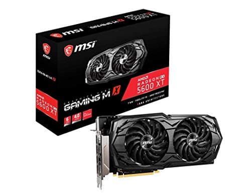 MSI Gaming Radeon RX 5600 XT Boost Clock: 1620 MHz 192-bit 6GB GDDR6 DP/HDMI Dual Torx 3.0