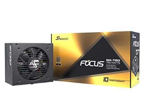 Seasonic FOCUS GX-750 - - - - ATX Form Factor - Low Noise - Premium Japanese Capacitor - 1